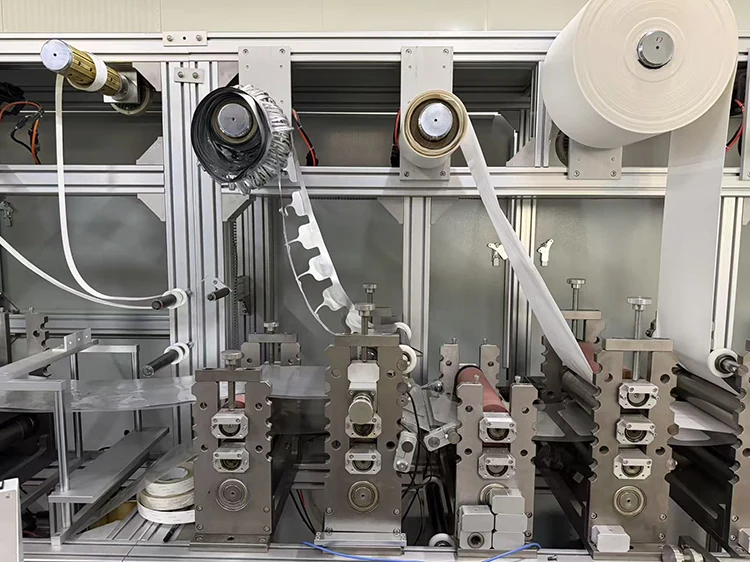 Vertical Electrosurgical Grounding Pad Production Machine